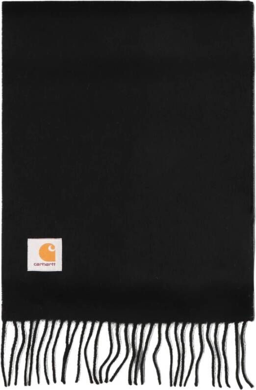 Carhartt WIP Wollen sjaal met logo Black Unisex