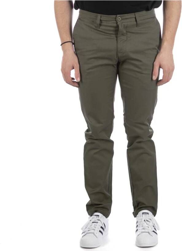 Carhartt WIP Slim-fit Trousers Groen Heren