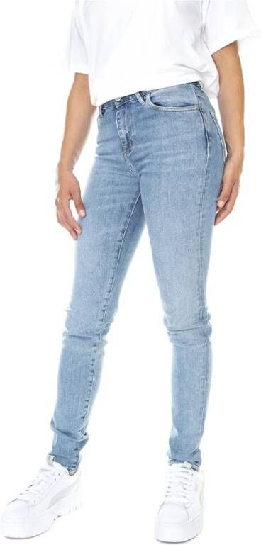 Carhartt WIP Slimfit-jeans Blauw Dames