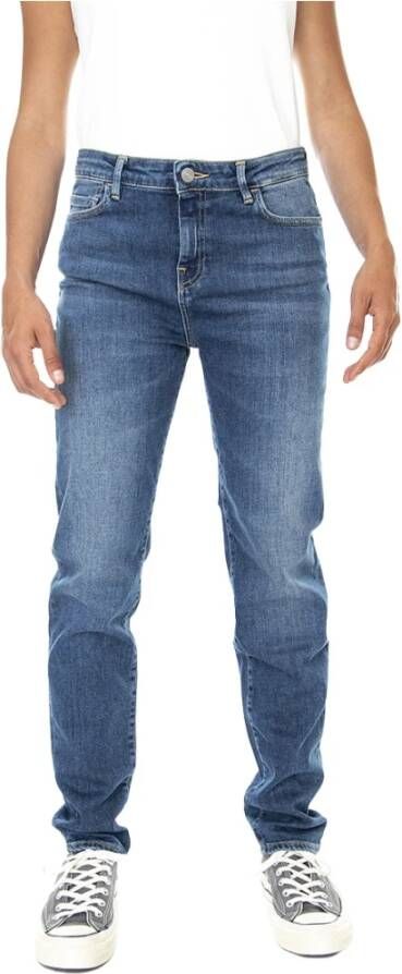 Carhartt WIP Slimfit-jeans Blauw Dames