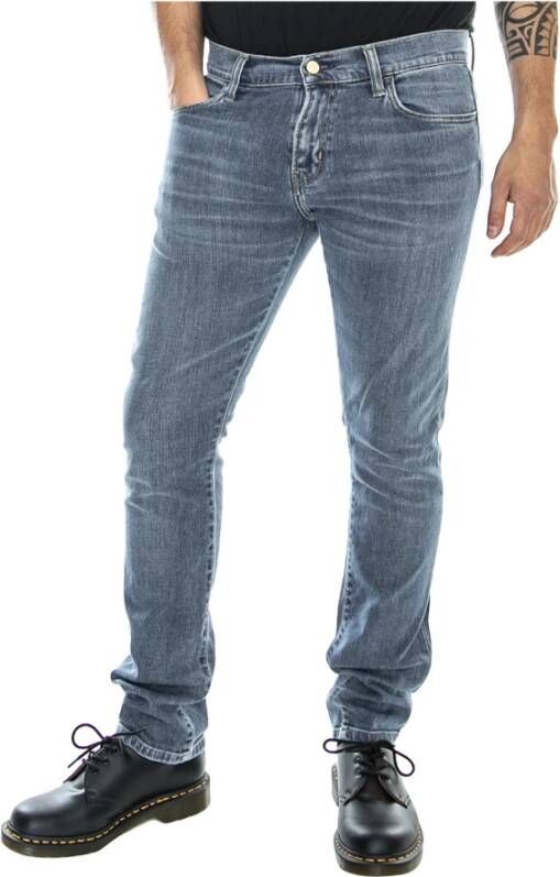 Carhartt WIP Slimfit-jeans Blauw Heren