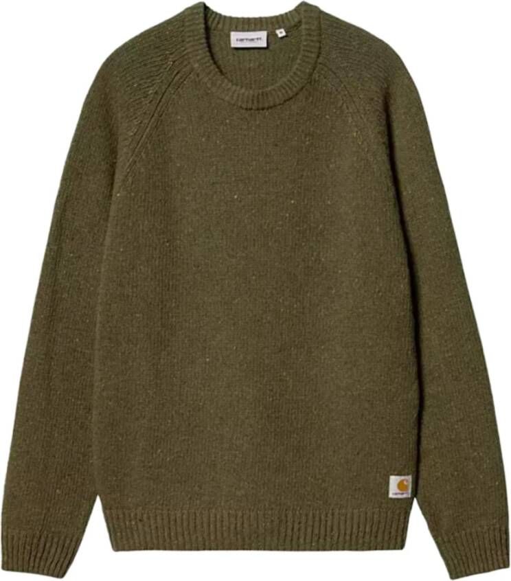 Carhartt WIP Speckled Highland Anglistic Sweater Groen Dames