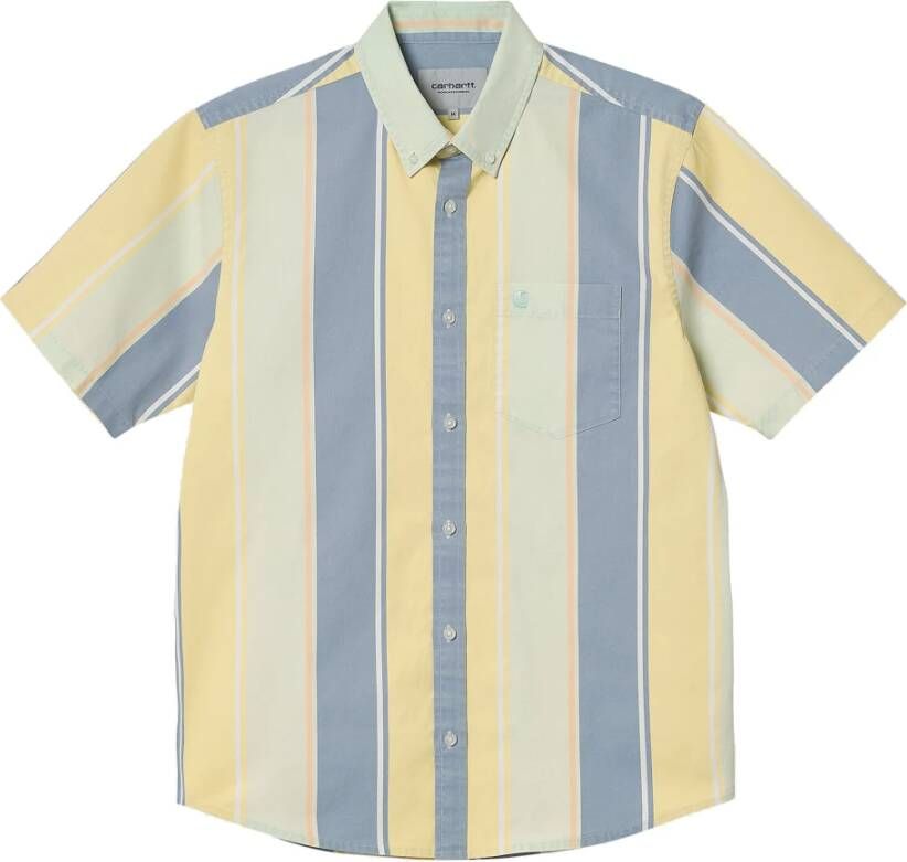 Carhartt WIP SS Gilman Shirt Yellow Heren