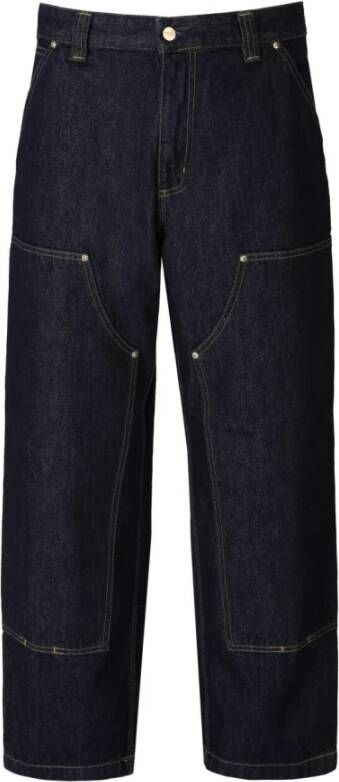 Carhartt WIP Straight Jeans Blauw Heren