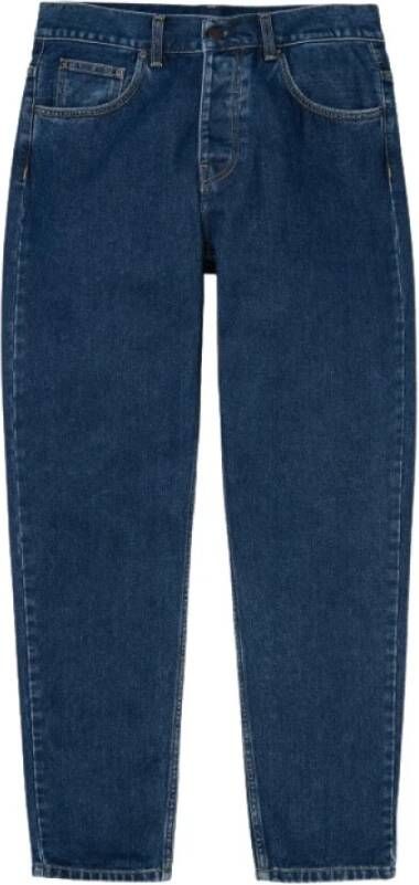 Carhartt WIP Straight Jeans Blauw Heren