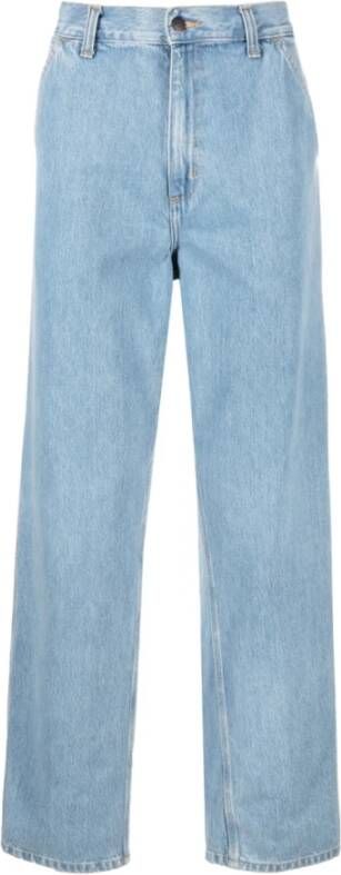 Carhartt WIP Straight Jeans Blauw Heren