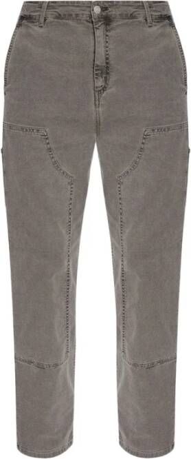 Carhartt WIP Straight Jeans Grijs Dames