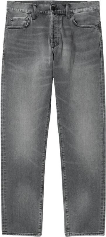 Carhartt WIP Straight Jeans Grijs Heren