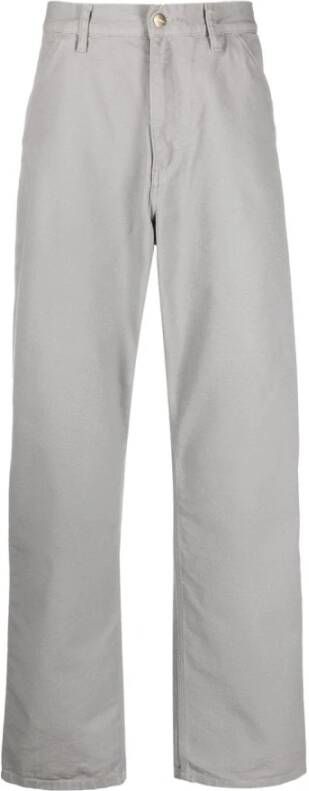 Carhartt WIP Straight Trousers Grijs Heren