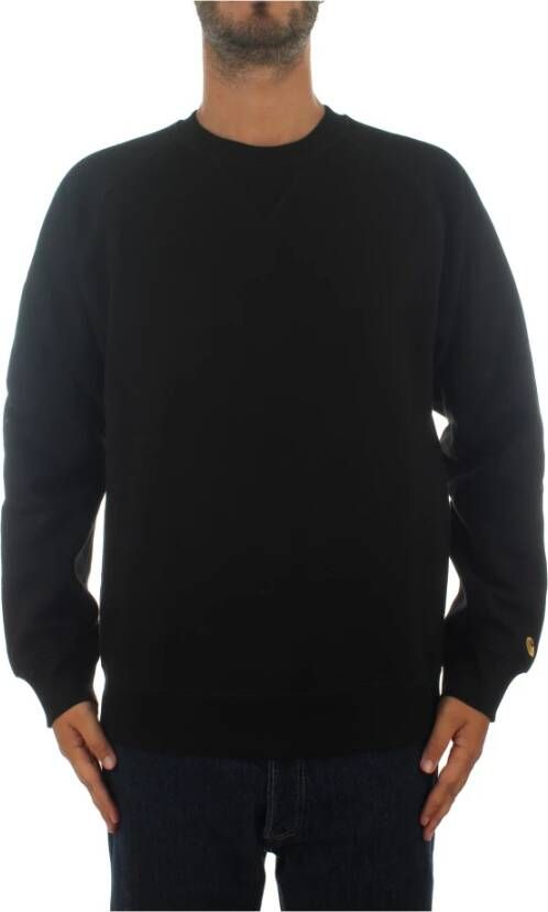 Carhartt WIP Chase Heavy Sweat Regular Fit Sweatshirt Black Heren