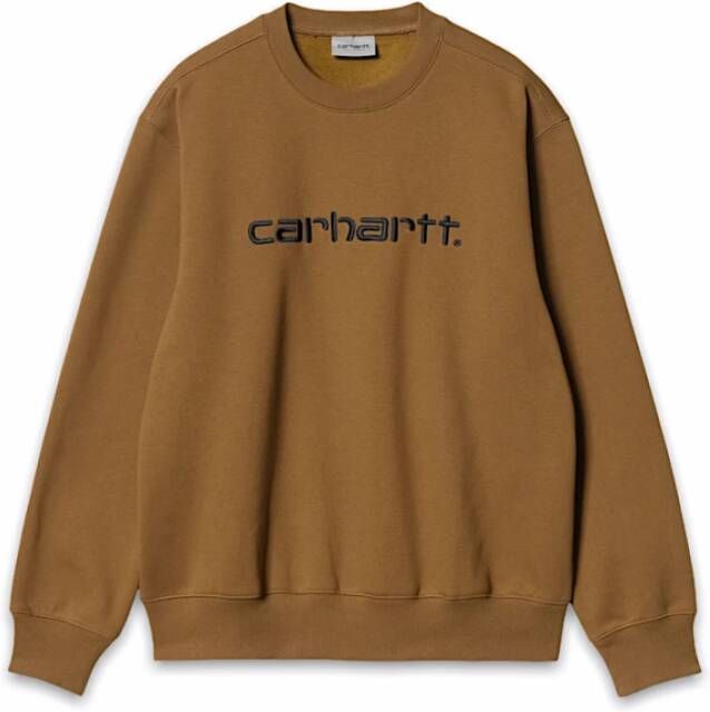 Carhartt WIP Sweatshirt Bruin Heren