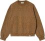 Carhartt WIP Bruine Sweatshirt met Barok Print Brown Heren - Thumbnail 1