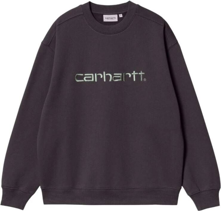 Carhartt WIP Sweatshirt Paars Heren