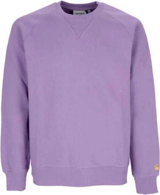 Carhartt WIP Sweatshirt Purple Heren