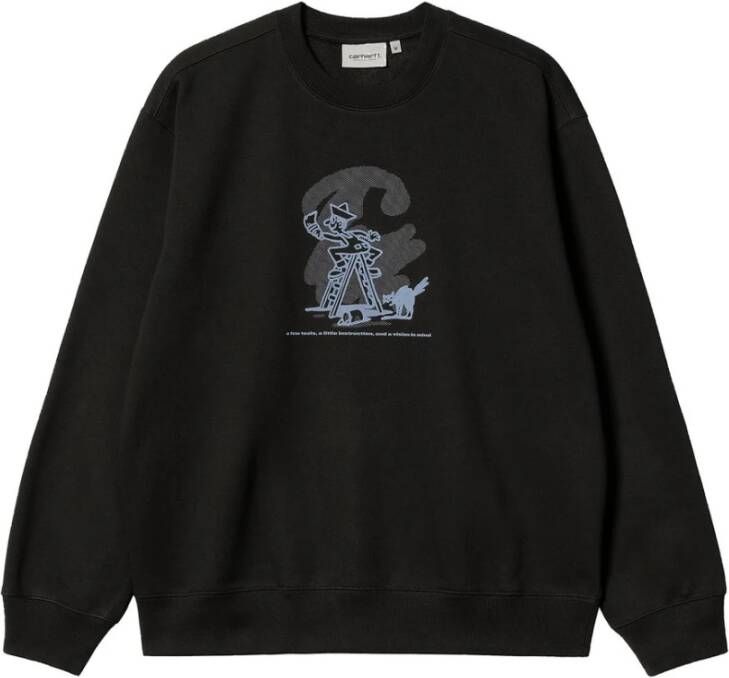 Carhartt WIP Sweatshirt Zwart Heren