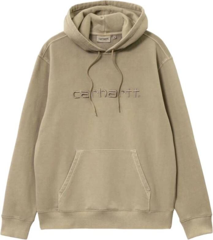 Carhartt WIP Ammonite Lichtgewicht Hoodie Duster Beige Heren