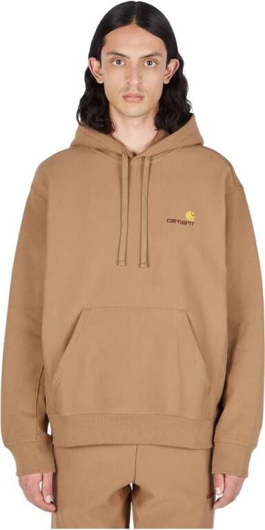 Carhartt WIP Sweatshirts & Hoodies Brown Heren
