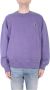 Carhartt WIP Geborduurd Logo Crew-Neck Sweatshirt Purple Heren - Thumbnail 1