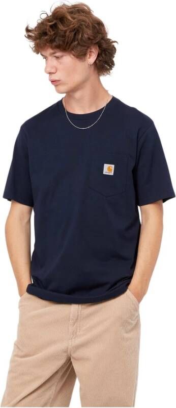 Carhartt WIP T-shirt Blauw Heren