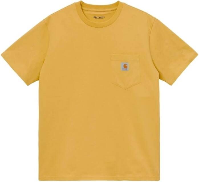 Carhartt WIP T-shirt Yellow Heren