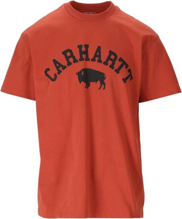Carhartt WIP T-shirt Oranje Heren