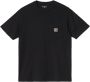 Carhartt WIP S s Pocket T-shirt T-shirts Kleding Black maat: M beschikbare maaten:S M L - Thumbnail 1
