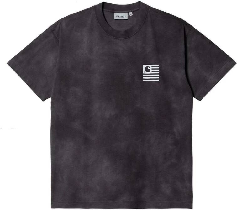 Carhartt WIP Houtskool grijs katoen t-shirt Grijs Heren