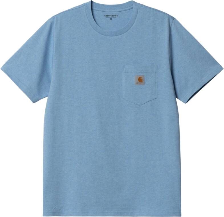 Carhartt WIP T-Shirts Blauw Heren