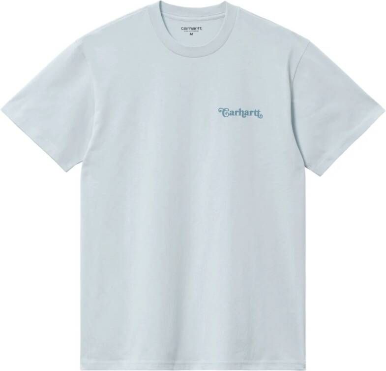 Carhartt WIP T-Shirts Blauw Heren