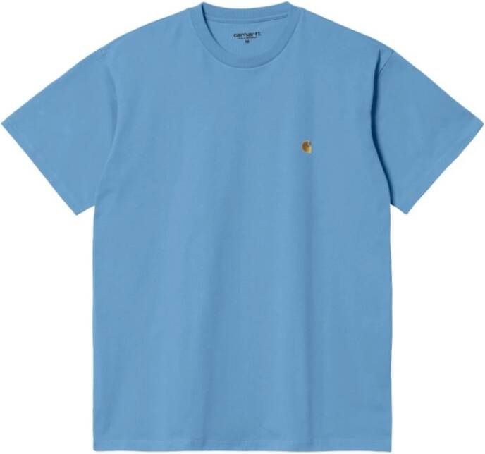 Carhartt WIP T-Shirts Blauw Heren