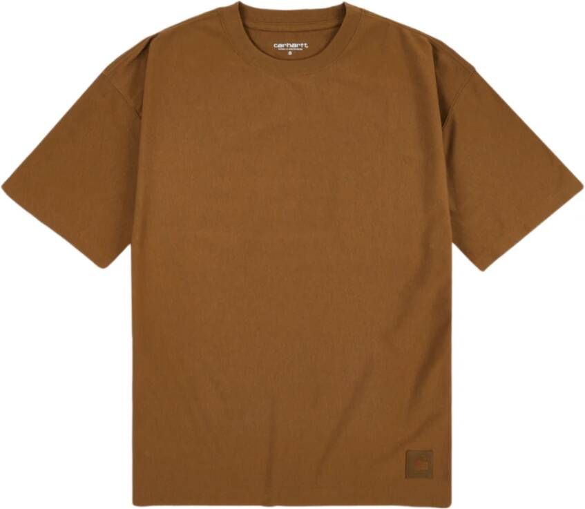 Carhartt WIP T-Shirts Bruin Heren