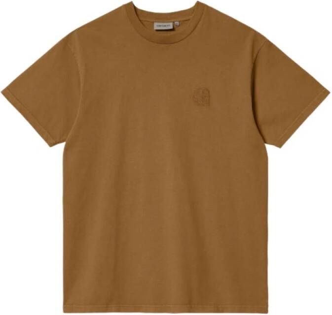 Carhartt WIP Vers patch t-shirt Bruin Heren