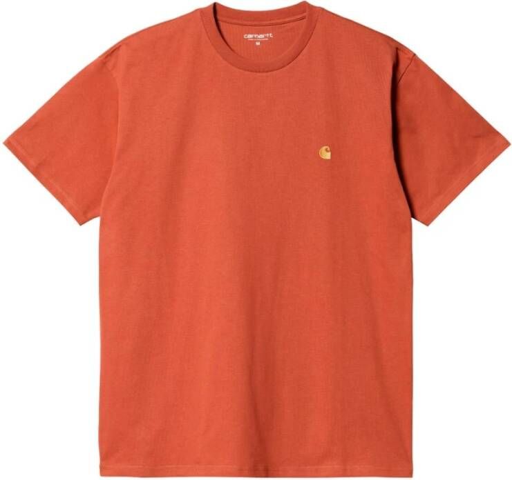 Carhartt WIP T-Shirts Oranje Heren