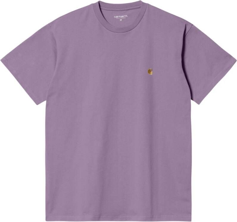 Carhartt WIP T-Shirts Purple Heren