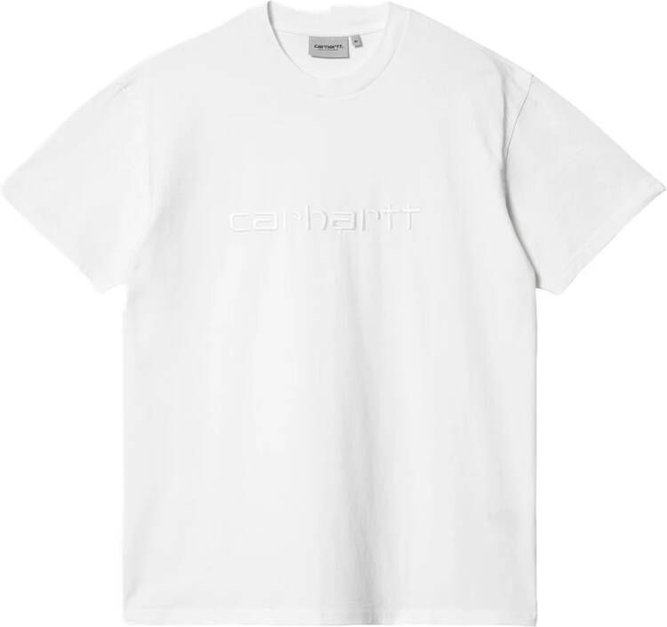 Carhartt WIP Shortsleeve Duster T-shirt T-shirts Kleding white maat: M beschikbare maaten:M