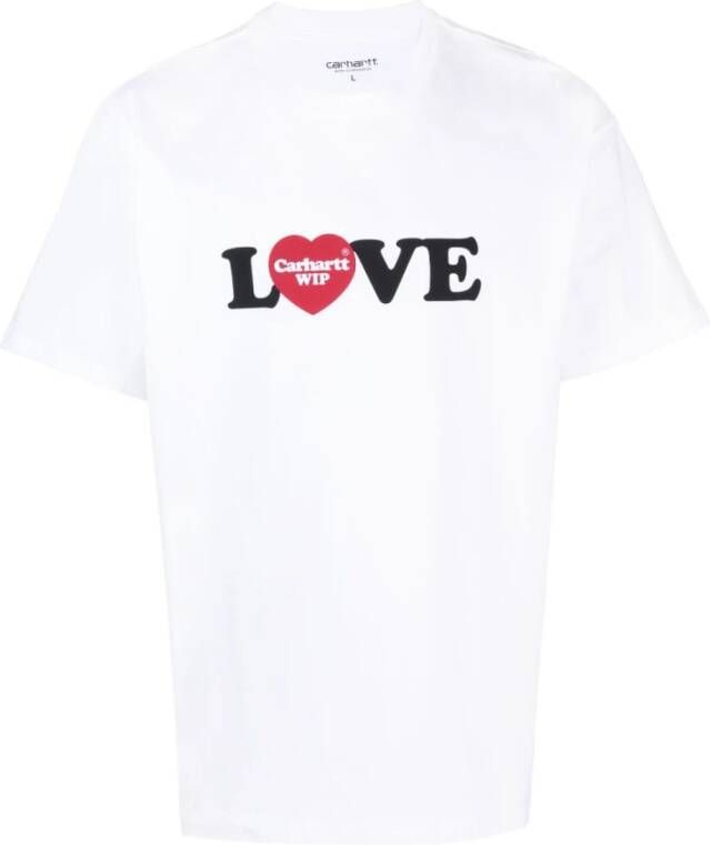 Carhartt WIP T-Shirts Wit Heren