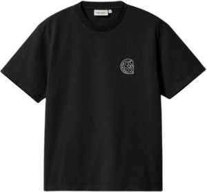 Carhartt WIP T-Shirts Zwart Dames