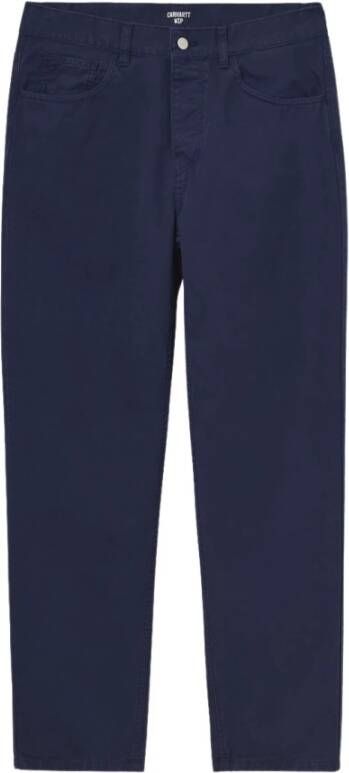 Carhartt WIP Trousers Blauw Heren