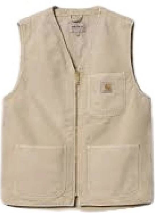 Carhartt WIP Klassieke Vesten Beige Heren