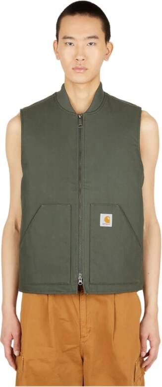 Carhartt WIP Vests Groen Heren