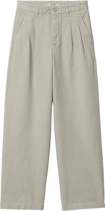 Carhartt WIP Wide Trousers Beige Heren