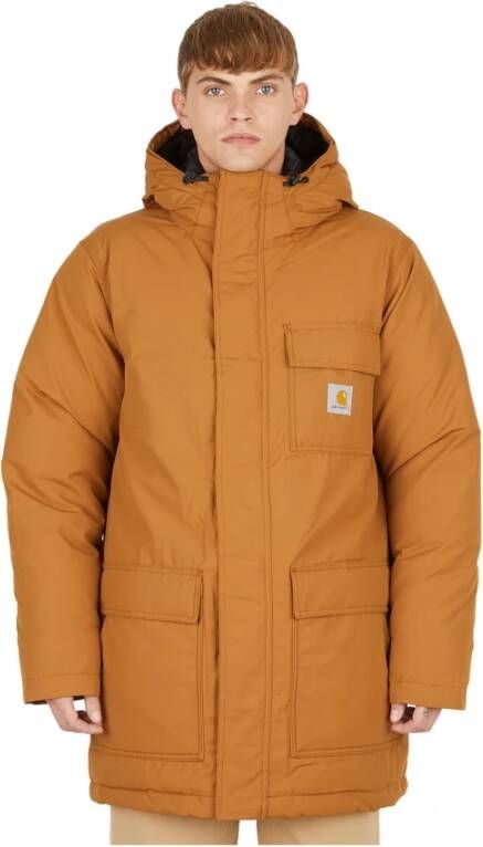 Carhartt WIP Winter Jackets Oranje Heren