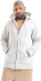 Carhartt WIP Hooded Chase Jack in zwaar sweatstof Gray Heren - Thumbnail 1