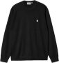 Carhartt WIP Madison Sweater Lamswol Nylon Mix Black Heren - Thumbnail 1