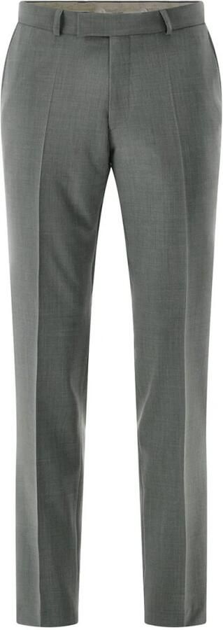 Carl gross Regular fit bandplooibroek met wol model 'Sendrik'