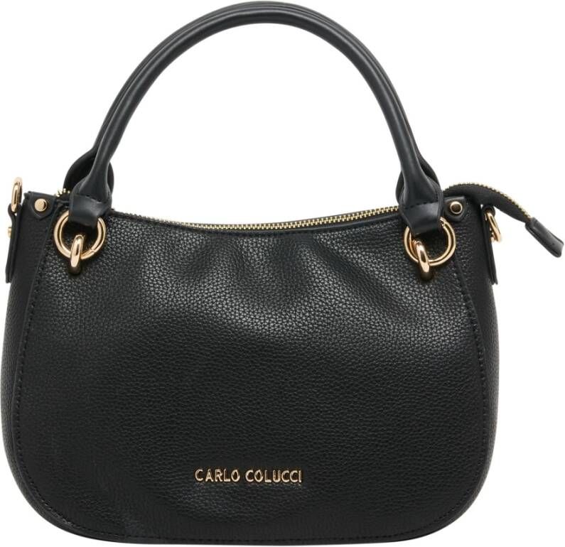 Carlo colucci DeFrancesco Hobo Tas Black Dames