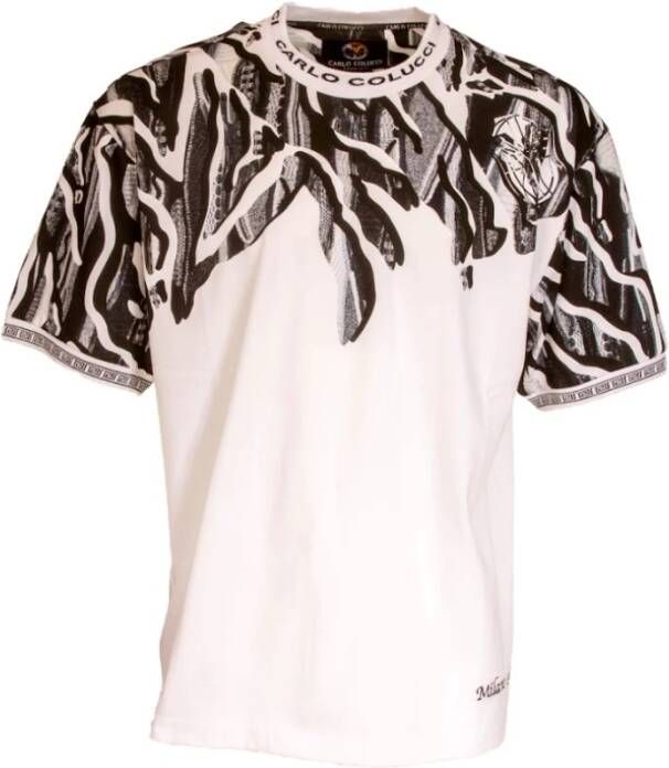 Carlo colucci C3345 292 T-shirt Senior Wit Heren
