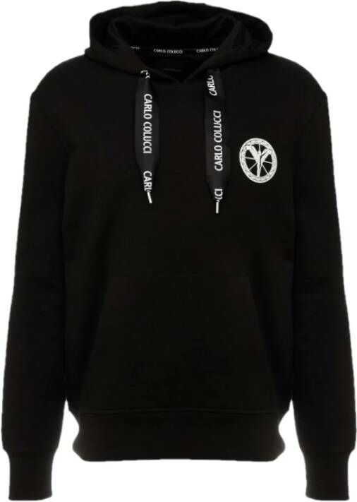 Carlo colucci C4716 Hoodie Zwart Heren