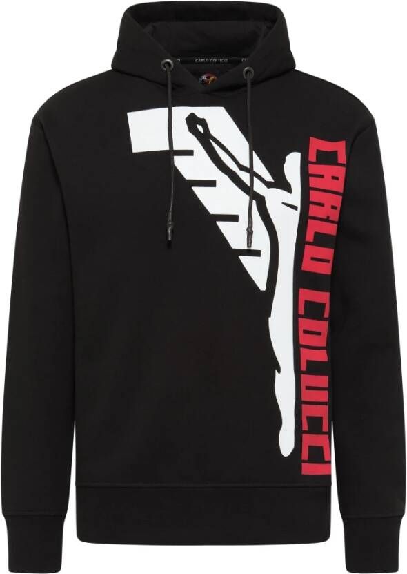 Carlo colucci Sweatshirts & Hoodies Zwart Heren