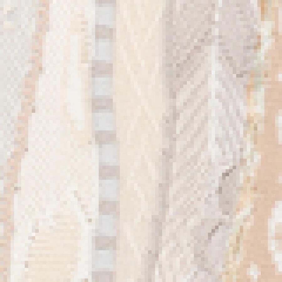 Carlo colucci Kleurrijke Geometrische Gebreide Trui Beige Heren